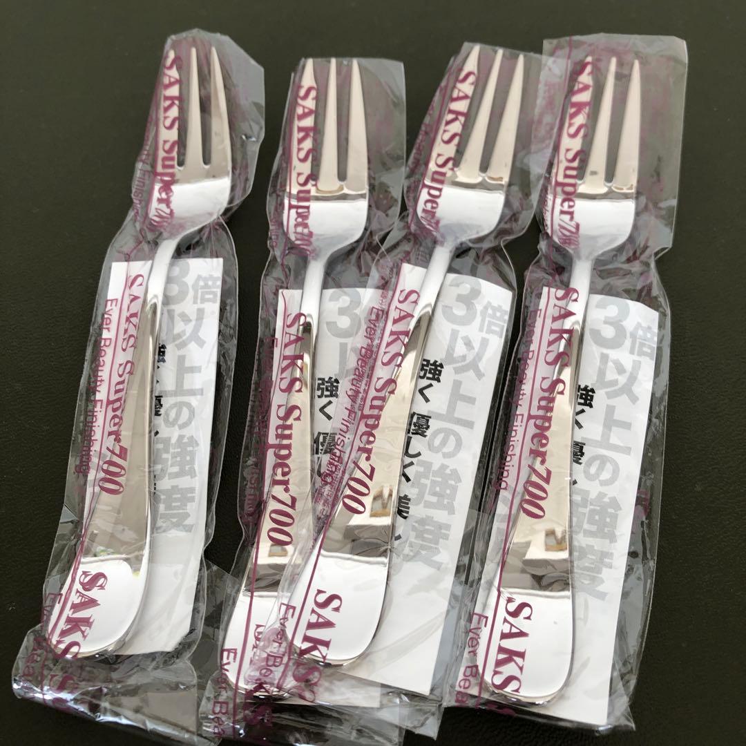 未使用　SAKS Super700 スプーン＆フォーク＆バターナイフ　12本