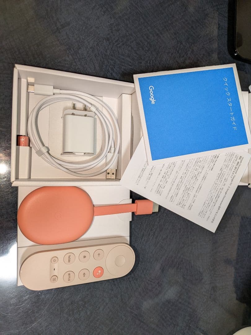 【美品】Chromecast with Google TV 4k