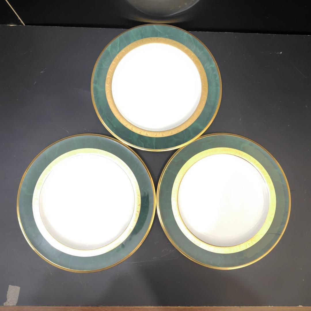 Noritake FITZGERALD 22cm プレート 3枚 MH286