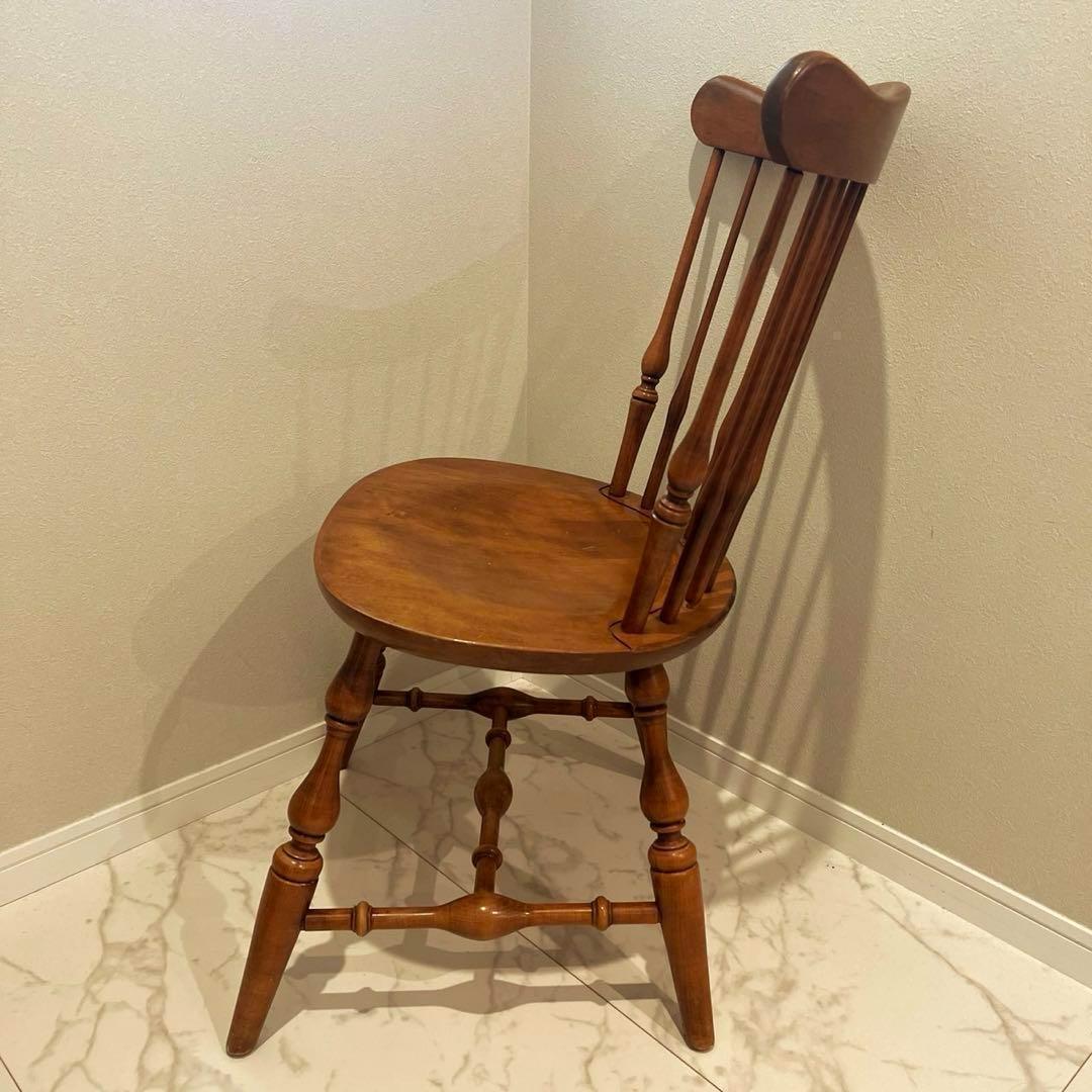 イーサンアーレン　ウィンザーチェア　北欧スタイル　ヴィンテージ　木製　椅子