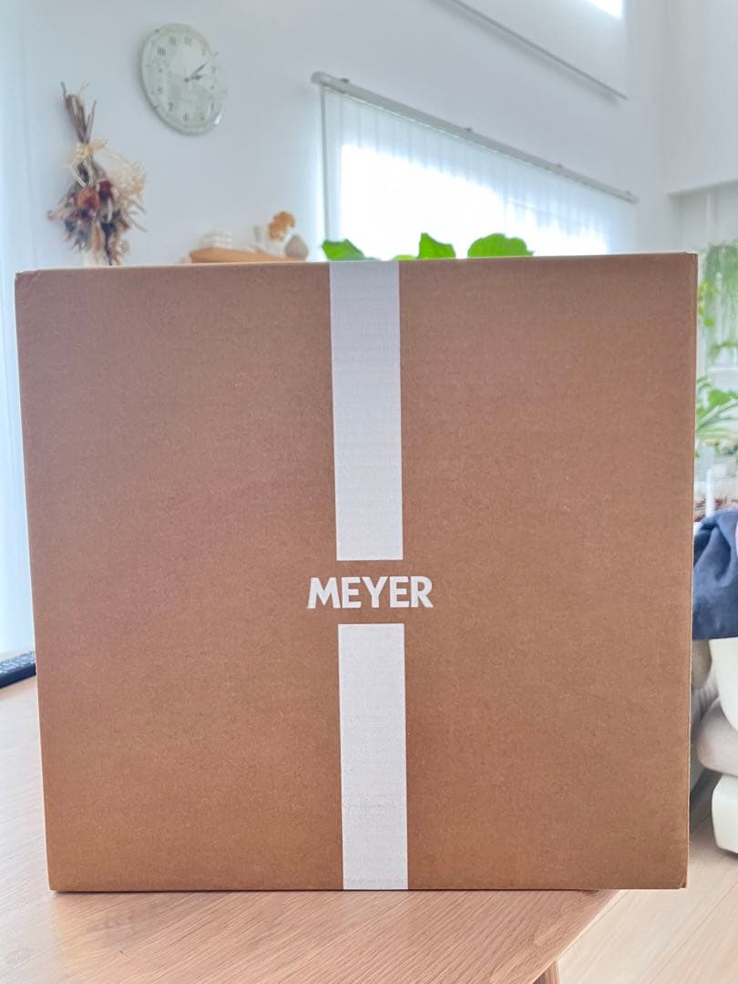 未使用品 MEYER マイヤー 両手鍋 ホットポット26cm レッド　レシピ付