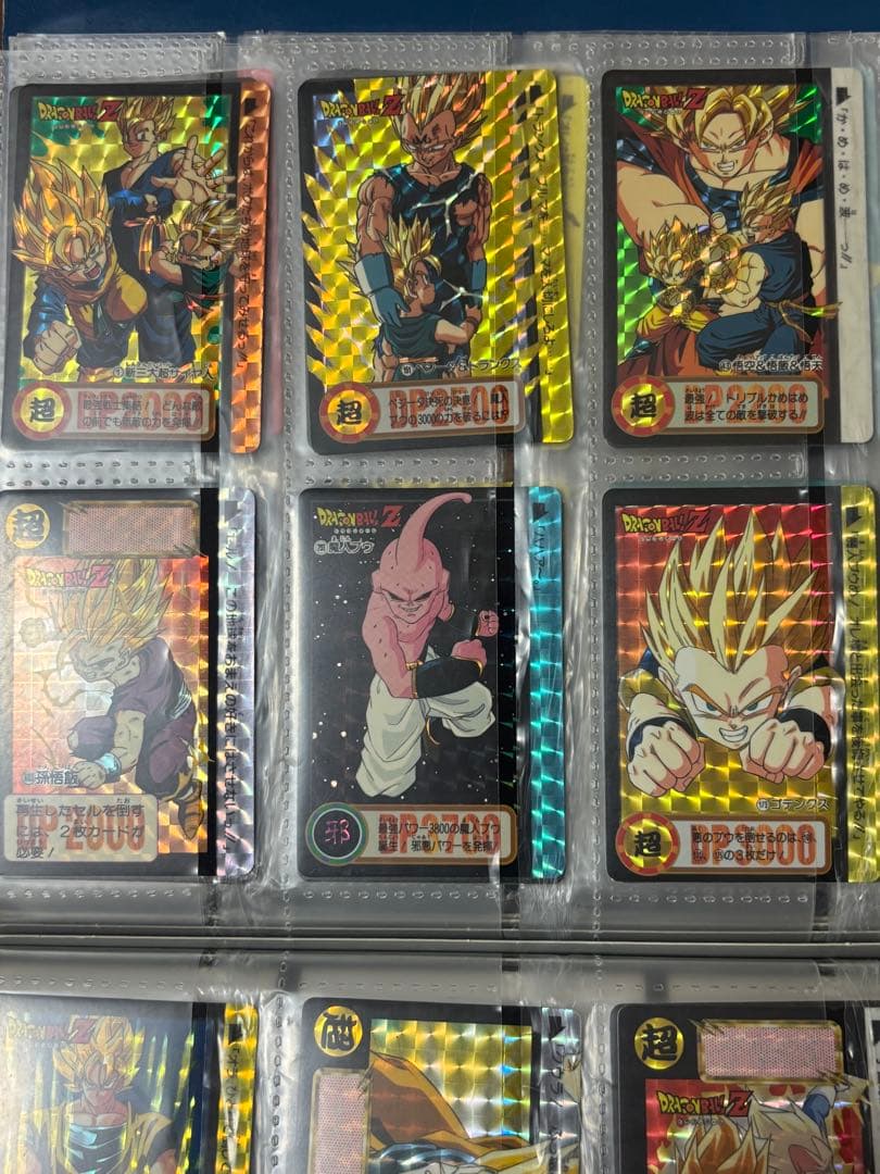 n*●様 ドラゴンボールZ システムファイル　カードダスステーション　まとめ売り