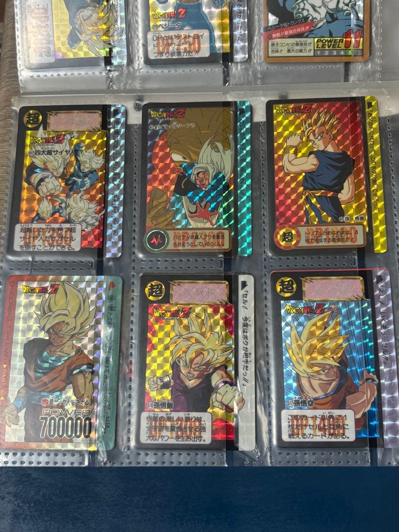 n*●様 ドラゴンボールZ システムファイル　カードダスステーション　まとめ売り