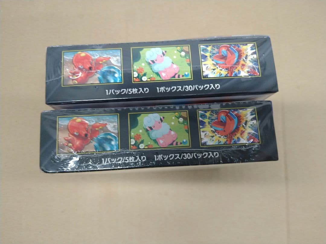 新品未開封品　シュリンク付　ポケモンカード　ニンジャスピナー　２BOX
