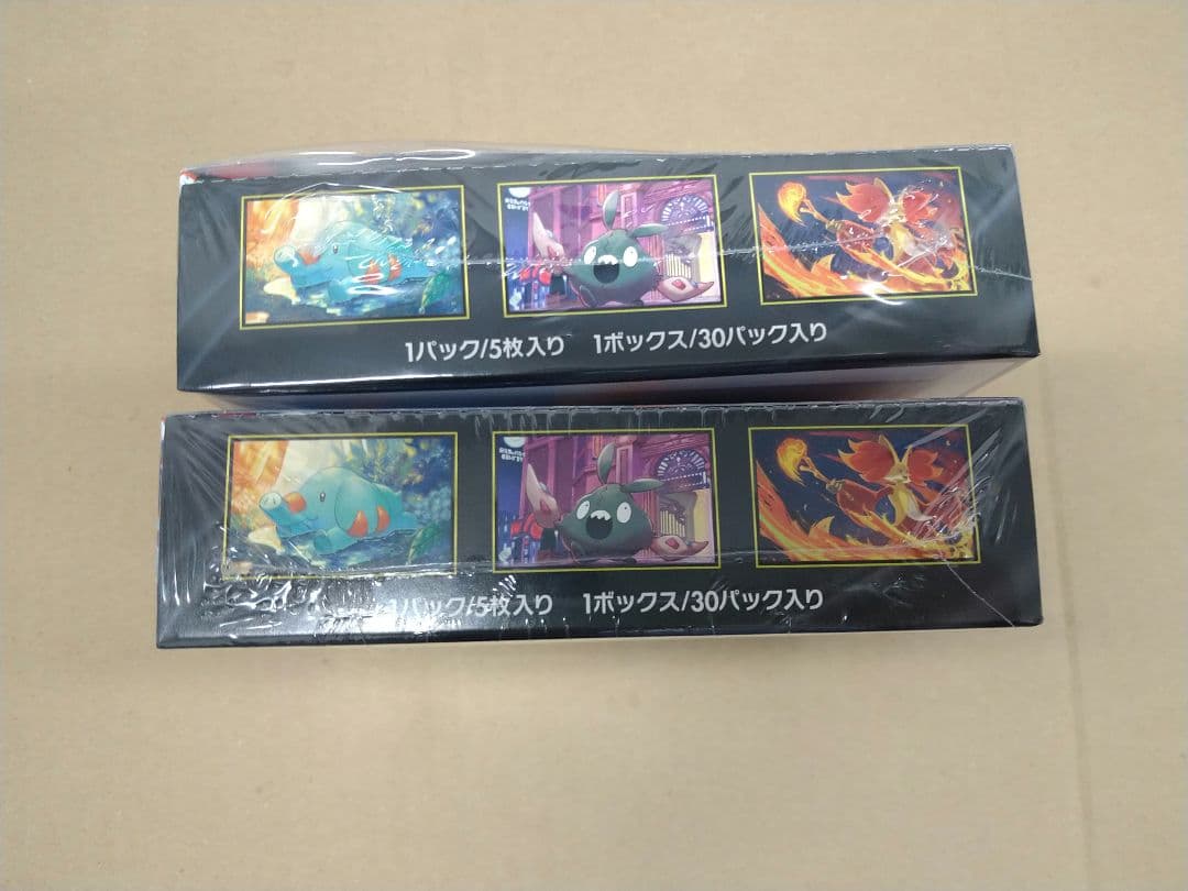 新品未開封品　シュリンク付　ポケモンカード　ニンジャスピナー　２BOX