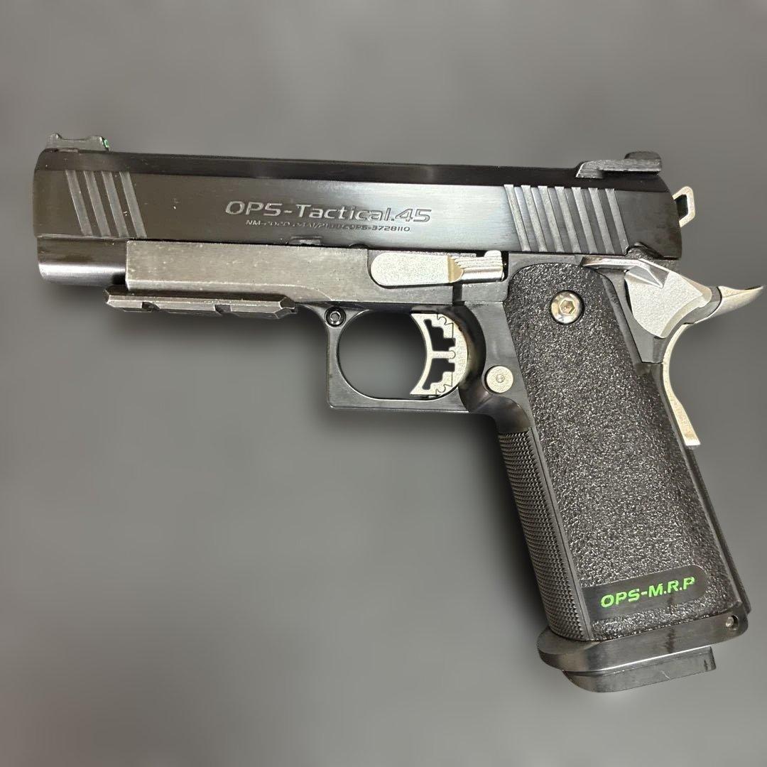 東京マルイ ハイキャパ4.3ガスブロゴーストブラック仕上げ！商品説明必読！