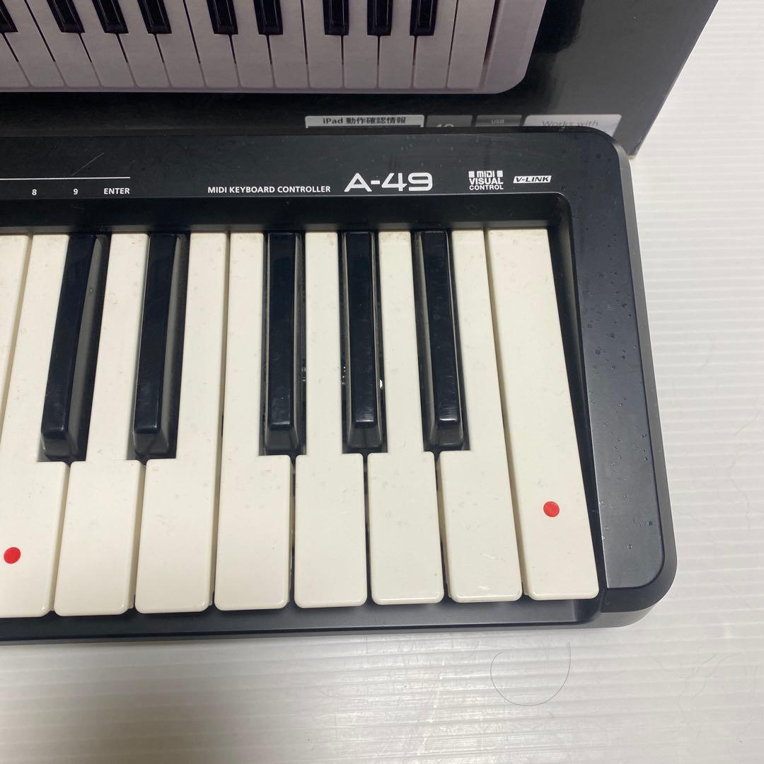 Roland A-49 MIDIキーボードコントローラー ブラック 中古