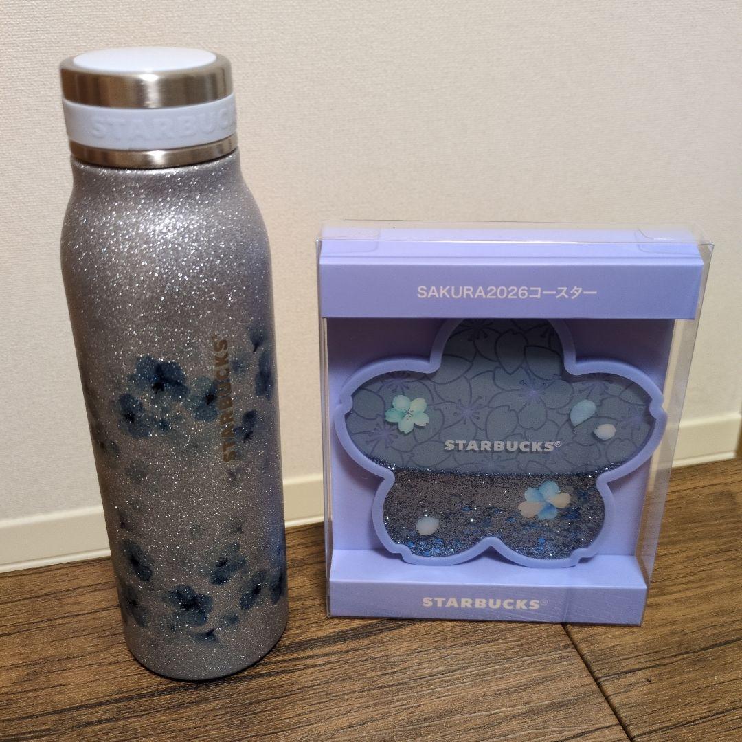 STARBUCKS SAKURA2026 ステンレスボトル コースターセット