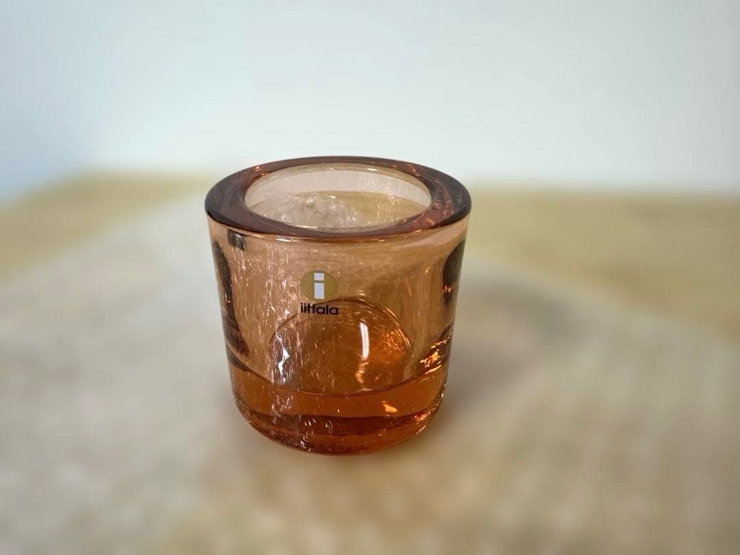 ブ*キ様  kivi キャンドルホルダー 2個　透明度の高い　赤