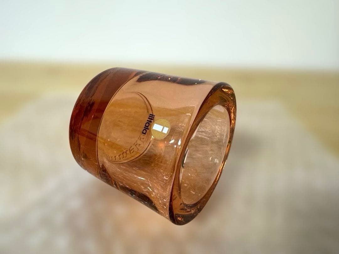 ブ*キ様  kivi キャンドルホルダー 2個　透明度の高い　赤