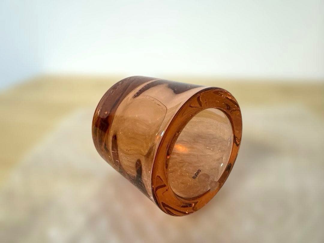 ブ*キ様  kivi キャンドルホルダー 2個　透明度の高い　赤