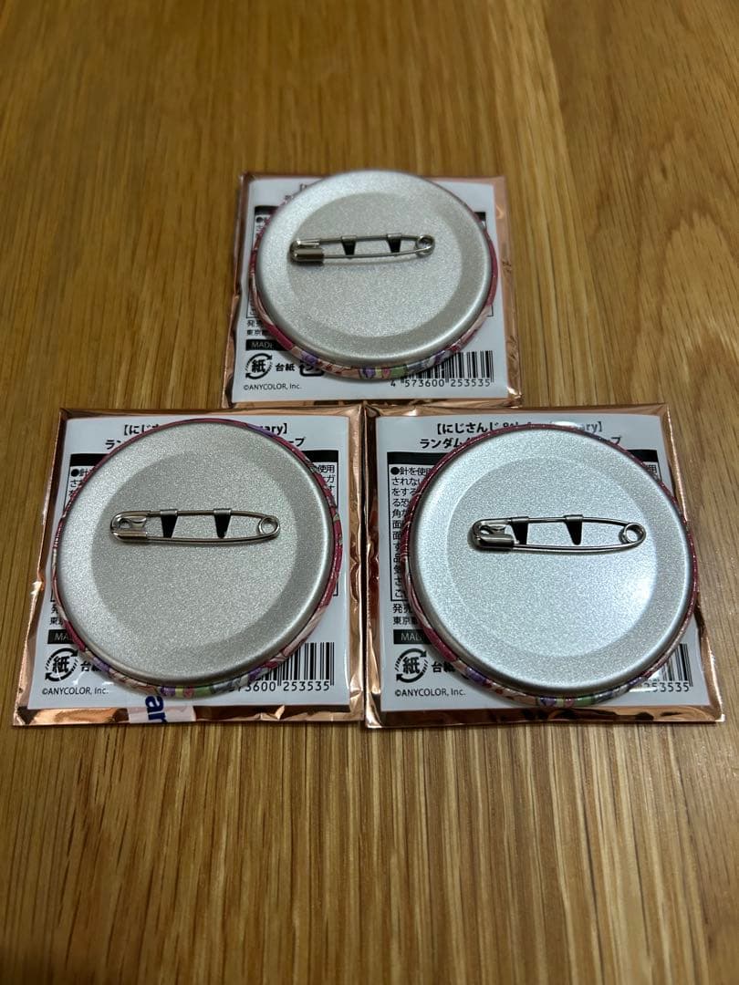 にじさんじ 8周年 早乙女ベリー 缶バッジ