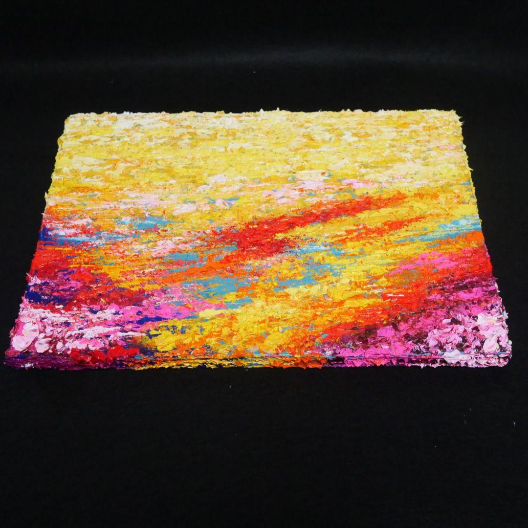 油絵 油彩 油彩画 絵 絵画　【flower garden】