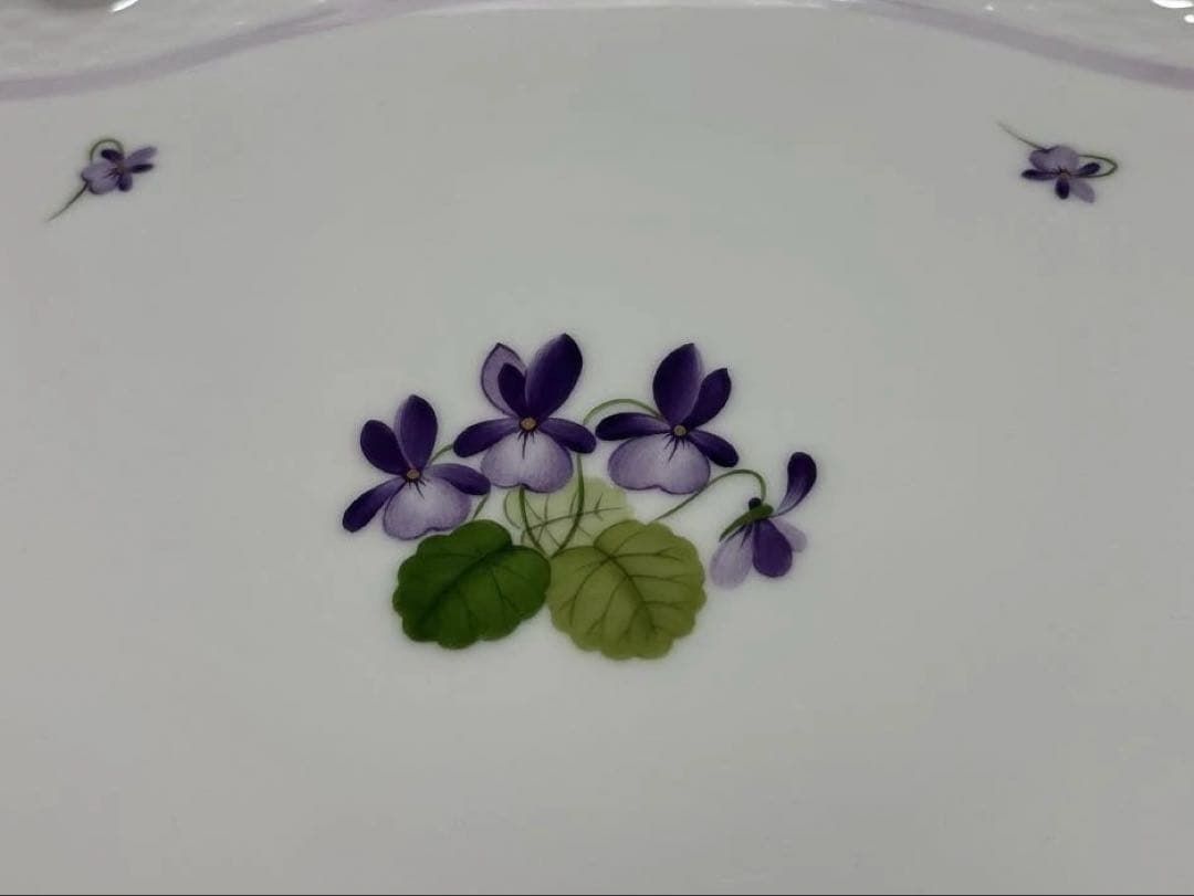 ヘレンド　バイオレット　パーティートレー