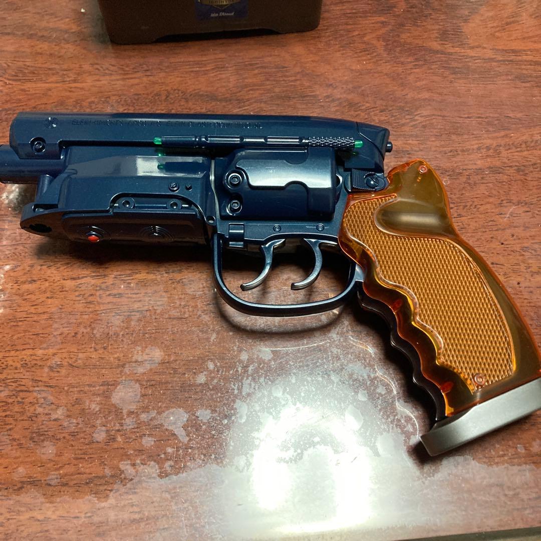 髙木型爆水拳銃トイガン 黒/オレンジ