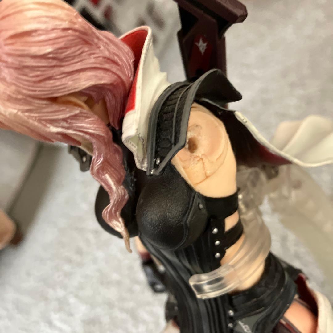 ファイナルファンタジー13LR プレイアーツ改　ライトニング　難あり