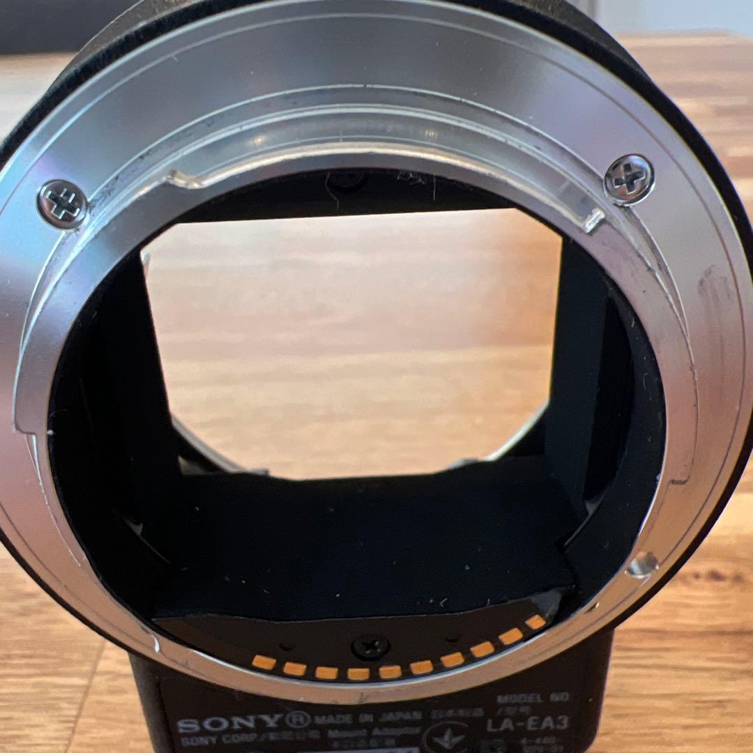 SONY SAL70300G + マウントアダプタLA-EA3