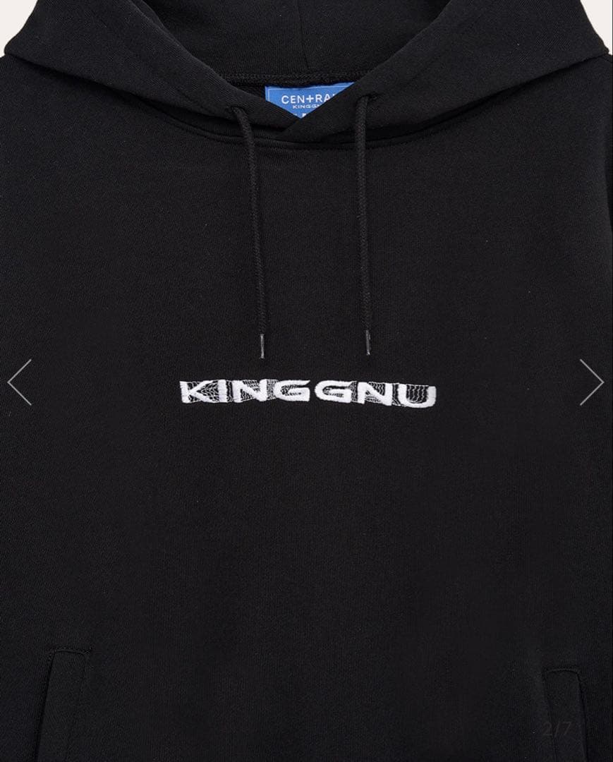 King Gnu KG IS DEAD HOODIE [ブラック] サイズS