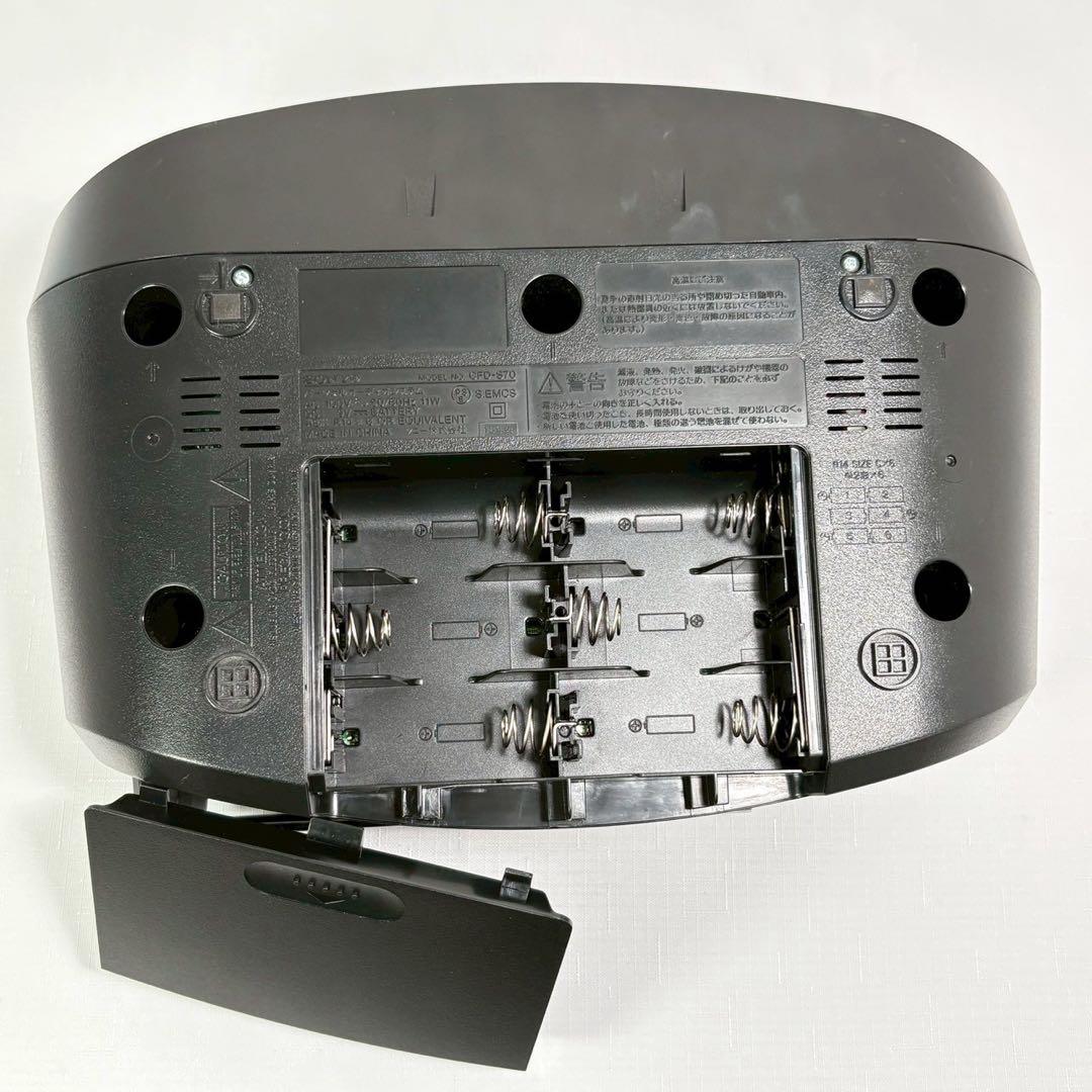 展示品 SONY CDラジカセ レコーダー CFD-S70 FM/AM ブラック