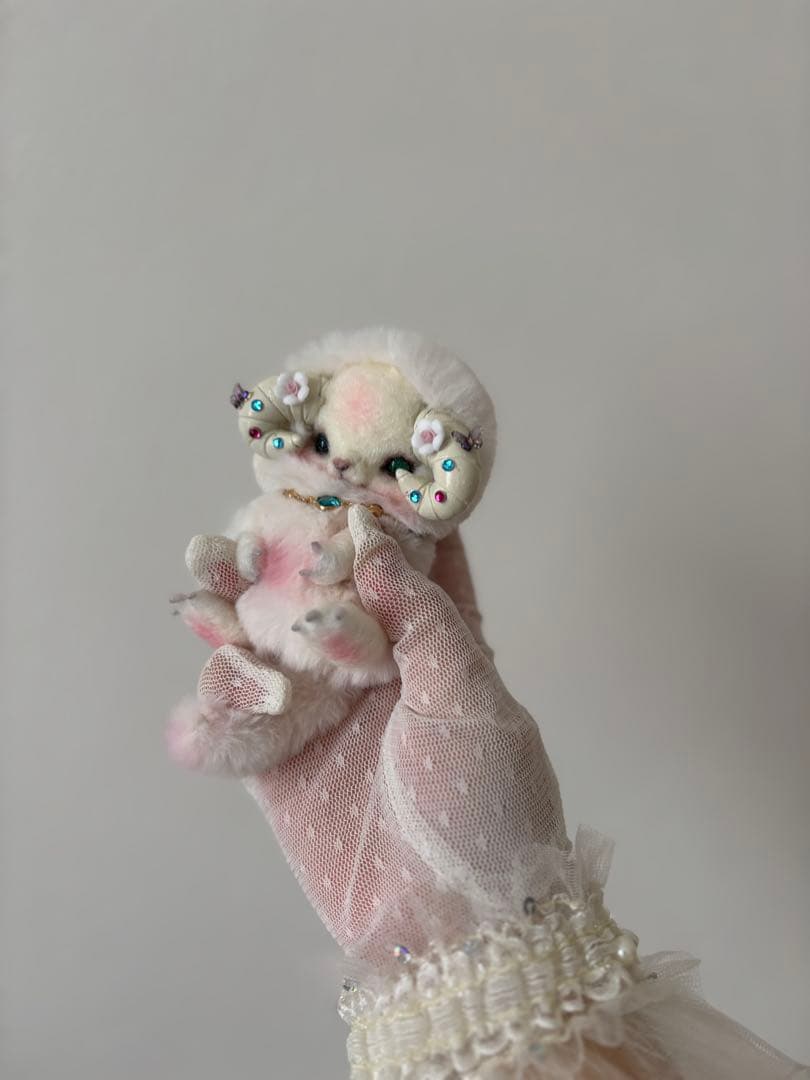 アートドール　花羊幻獣46 羊毛フェルト