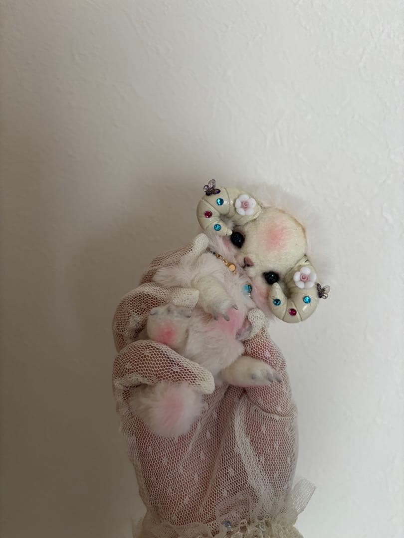 アートドール　花羊幻獣46 羊毛フェルト