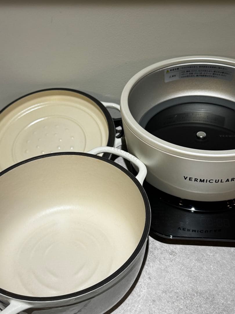 バーミキュラ ライスポット ミニ 3合炊き レシピ本付　　VERMICULAR
