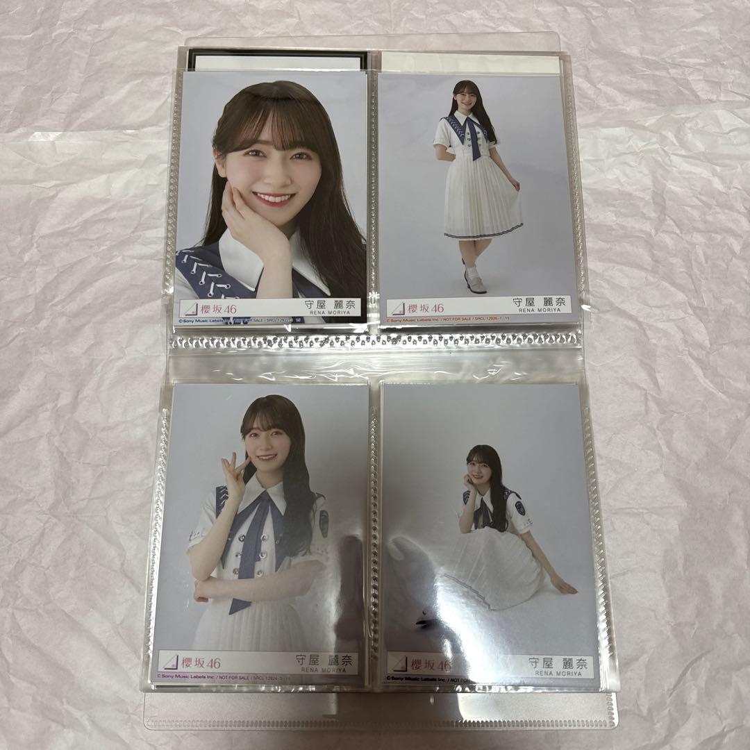 だいすけ様　守屋麗奈 封入 生写真 全種 コンプ HMV コンプ 自業自得 特典