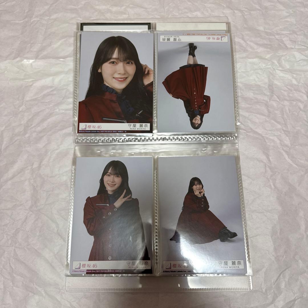 だいすけ様　守屋麗奈 封入 生写真 全種 コンプ HMV コンプ 自業自得 特典