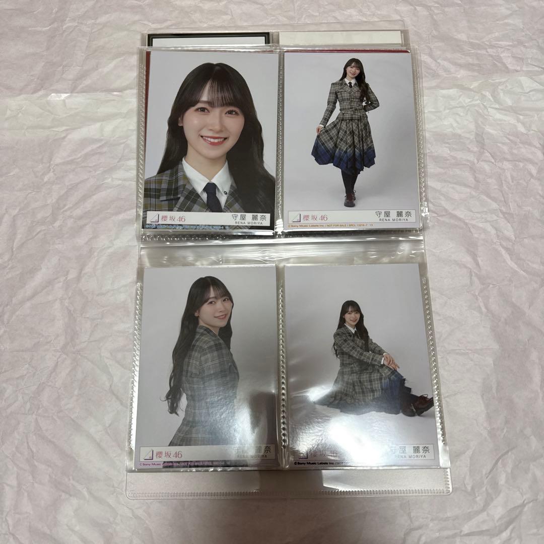 だいすけ様　守屋麗奈 封入 生写真 全種 コンプ HMV コンプ 自業自得 特典