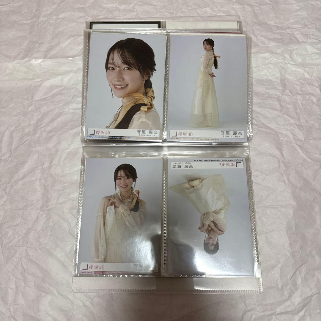 だいすけ様　守屋麗奈 封入 生写真 全種 コンプ HMV コンプ 自業自得 特典