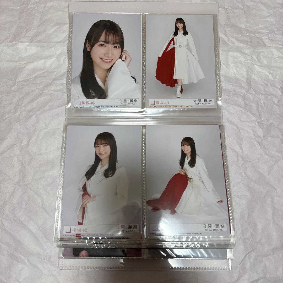 だいすけ様　守屋麗奈 封入 生写真 全種 コンプ HMV コンプ 自業自得 特典