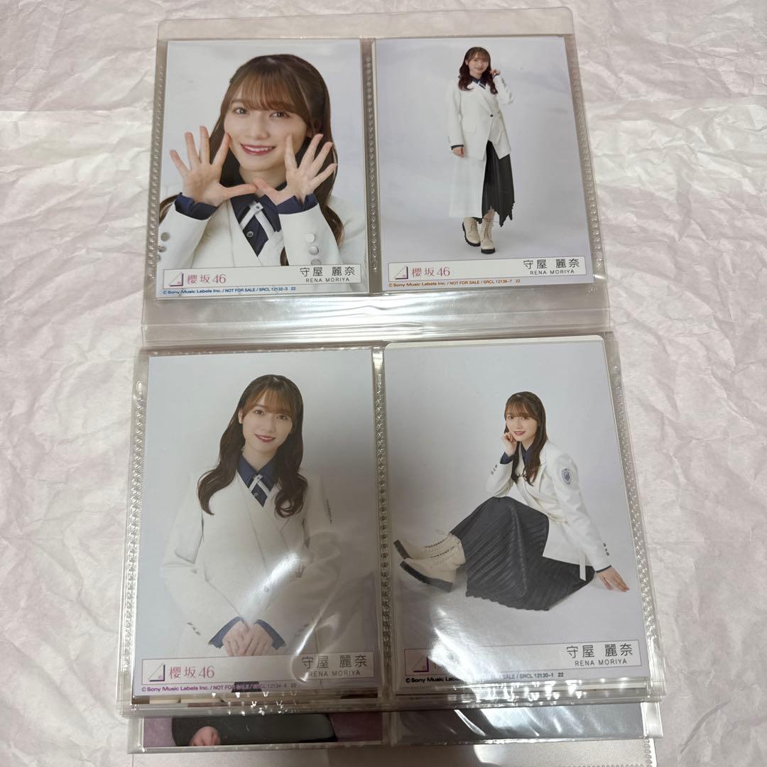 だいすけ様　守屋麗奈 封入 生写真 全種 コンプ HMV コンプ 自業自得 特典