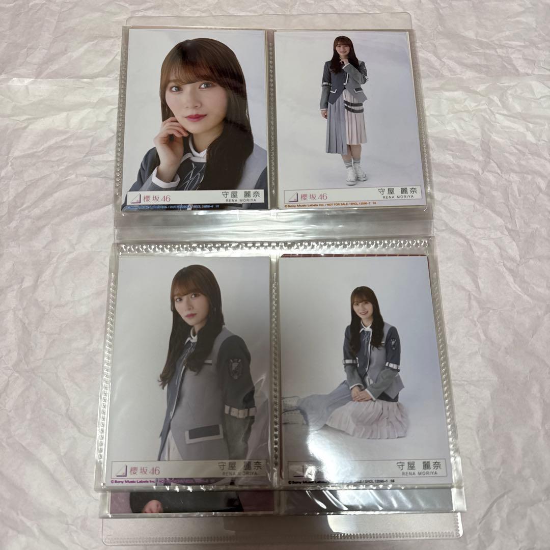 だいすけ様　守屋麗奈 封入 生写真 全種 コンプ HMV コンプ 自業自得 特典