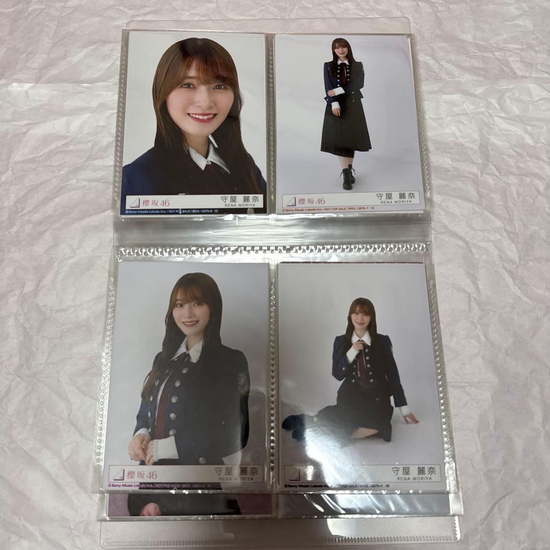 だいすけ様　守屋麗奈 封入 生写真 全種 コンプ HMV コンプ 自業自得 特典