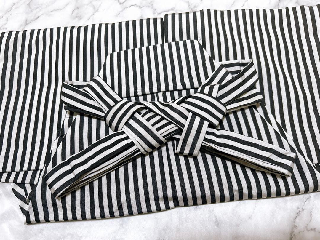 5歳フルセット♡七五三　男の子　一式　縦縞袴　深緑　黒