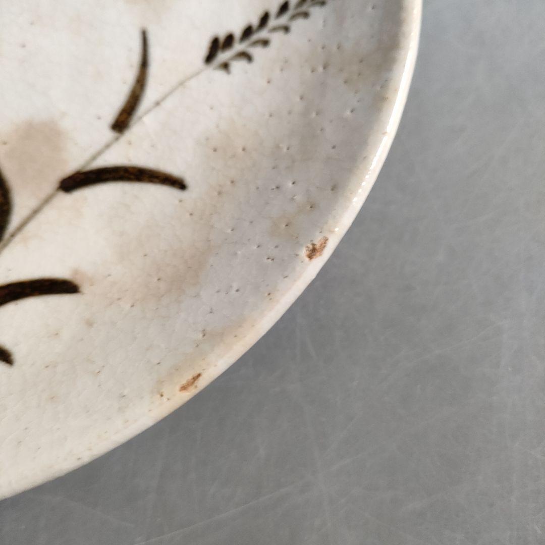 A1313-1/虎渓山 水月窯/花唐草文銘々皿10客/飾皿/菓子皿/懐石道具/