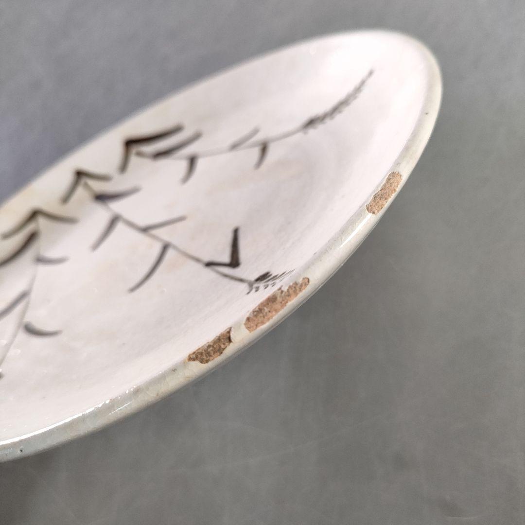 A1313-1/虎渓山 水月窯/花唐草文銘々皿10客/飾皿/菓子皿/懐石道具/