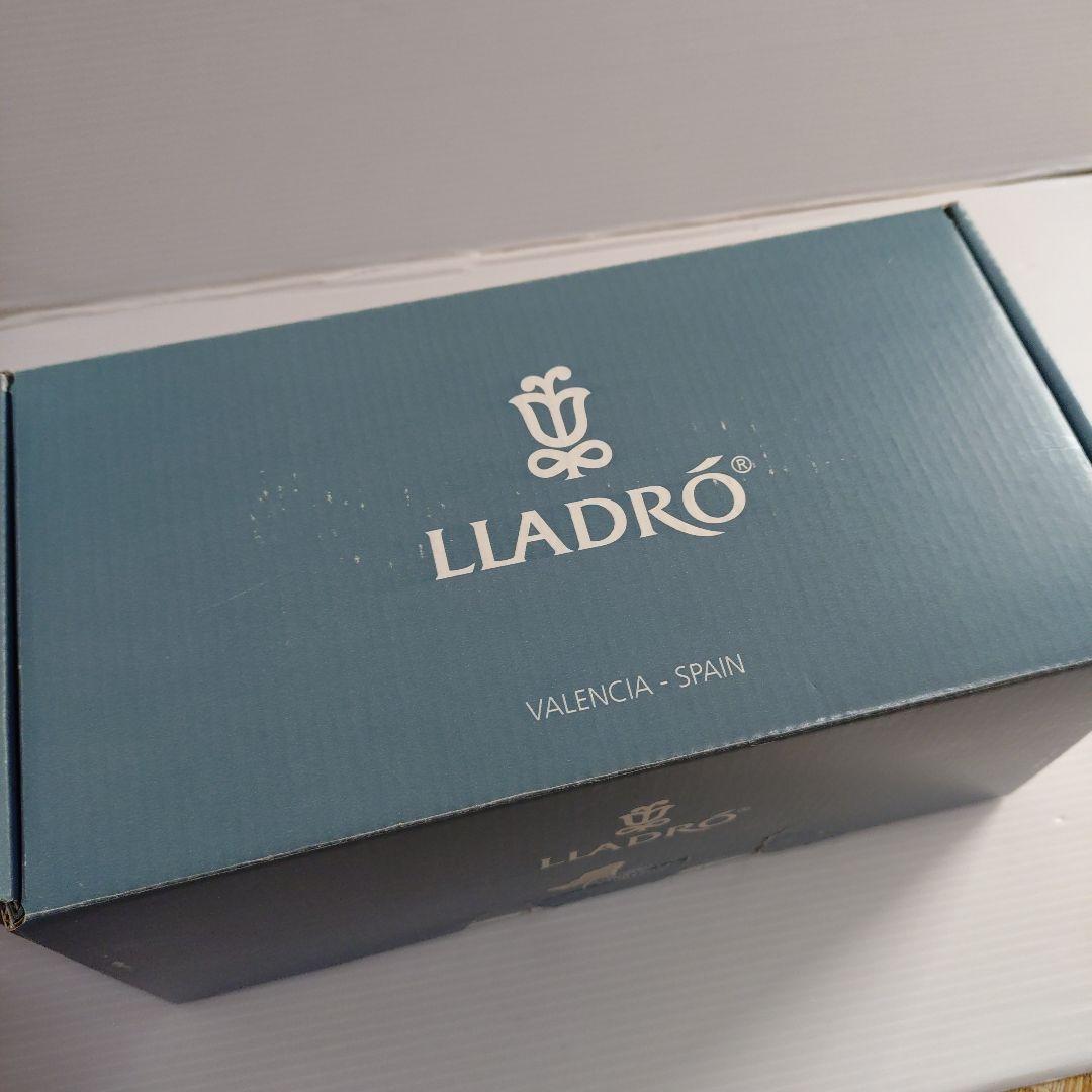 未使用 LLADRO リヤドロ 五月の花 箱付き ポーセリン　フィギュリン