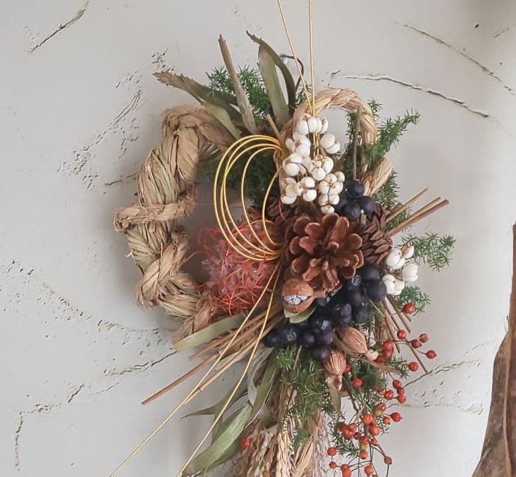 専用✨感謝sale✨迎春2022✨正月飾り ピンクッション  (ドライ)