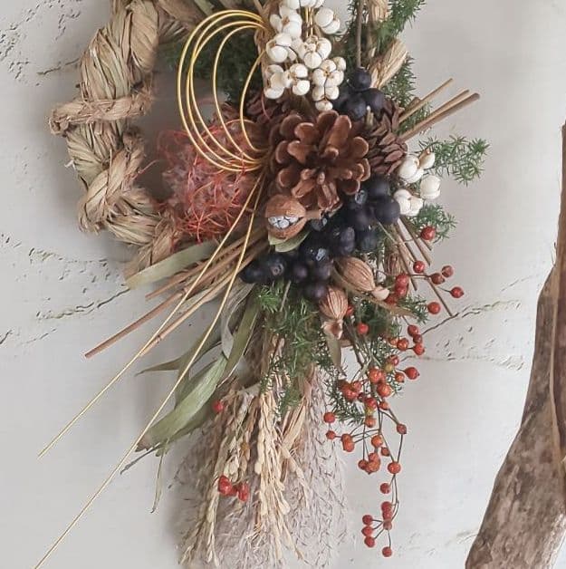 専用✨感謝sale✨迎春2022✨正月飾り ピンクッション  (ドライ)