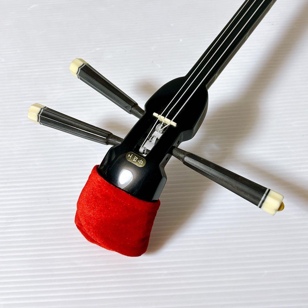 沖縄　三線　初心者向けセット　大栄工芸　ソフトケース付き　付属品多数