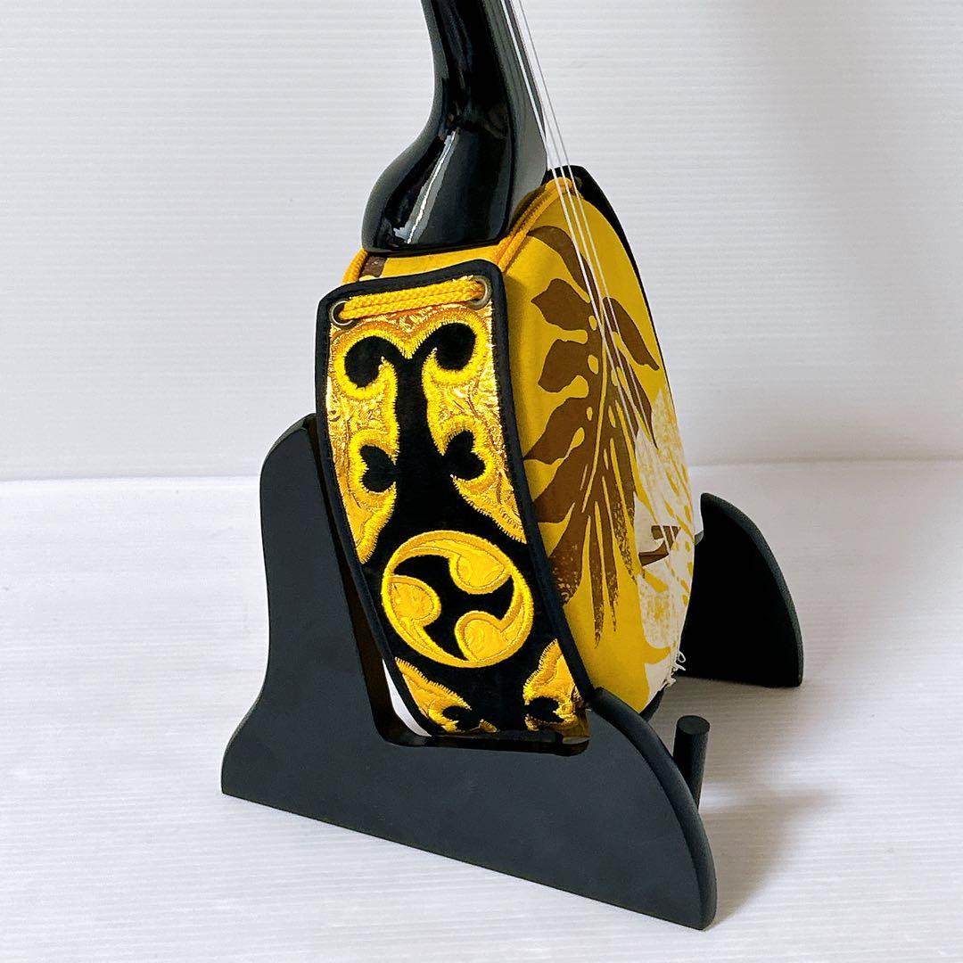 沖縄　三線　初心者向けセット　大栄工芸　ソフトケース付き　付属品多数