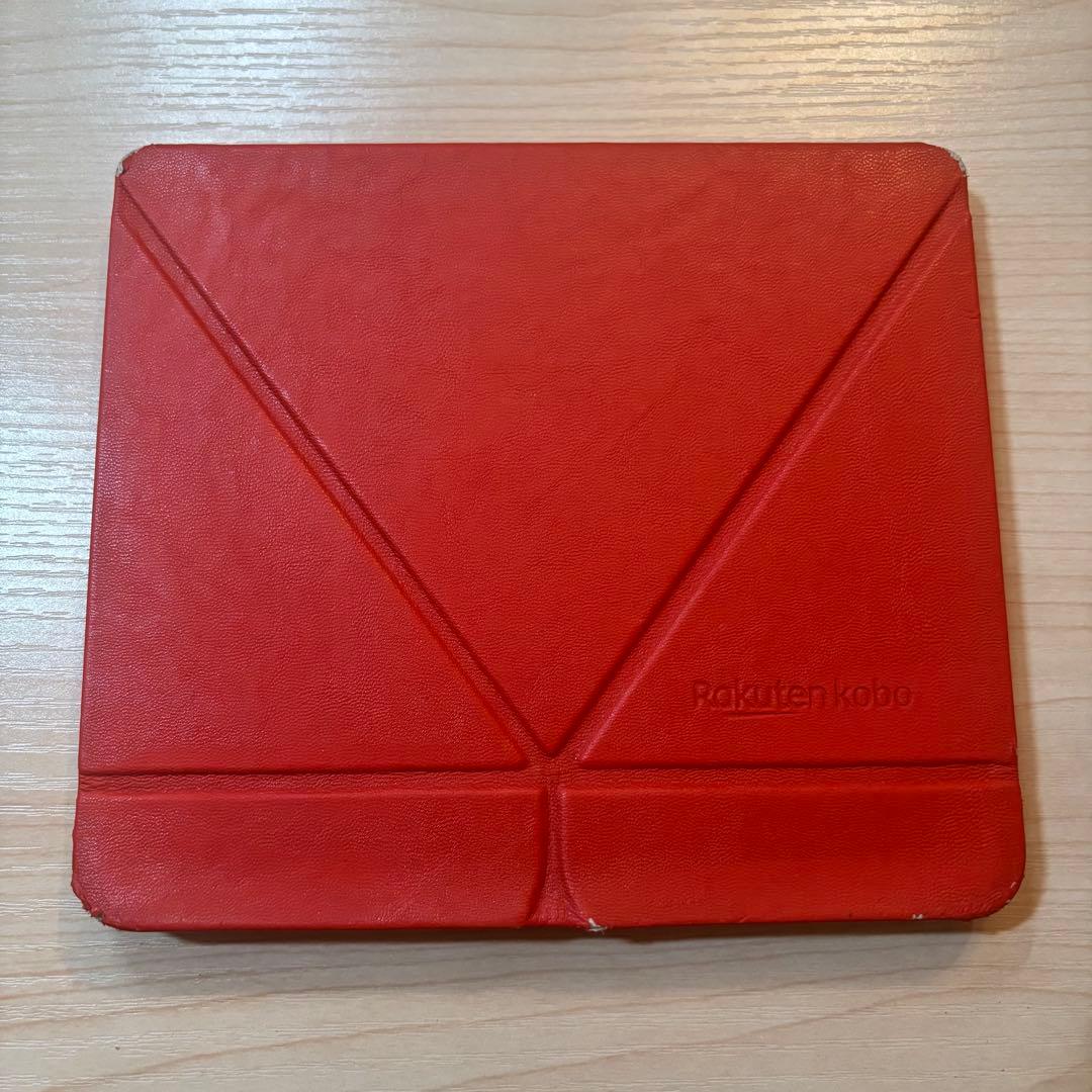 kobo libra 2 電子書籍リーダー 本体 ホワイト + 赤カバーおまけ