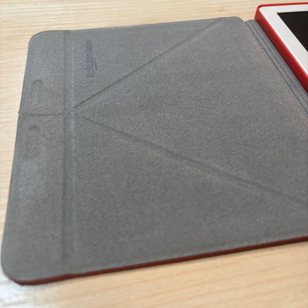 kobo libra 2 電子書籍リーダー 本体 ホワイト + 赤カバーおまけ