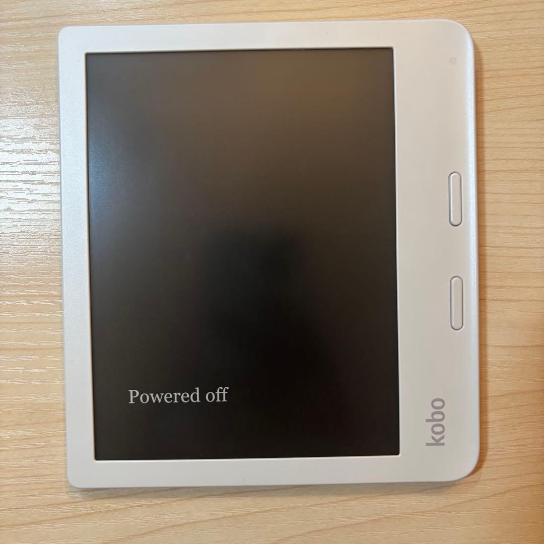 kobo libra 2 電子書籍リーダー 本体 ホワイト + 赤カバーおまけ