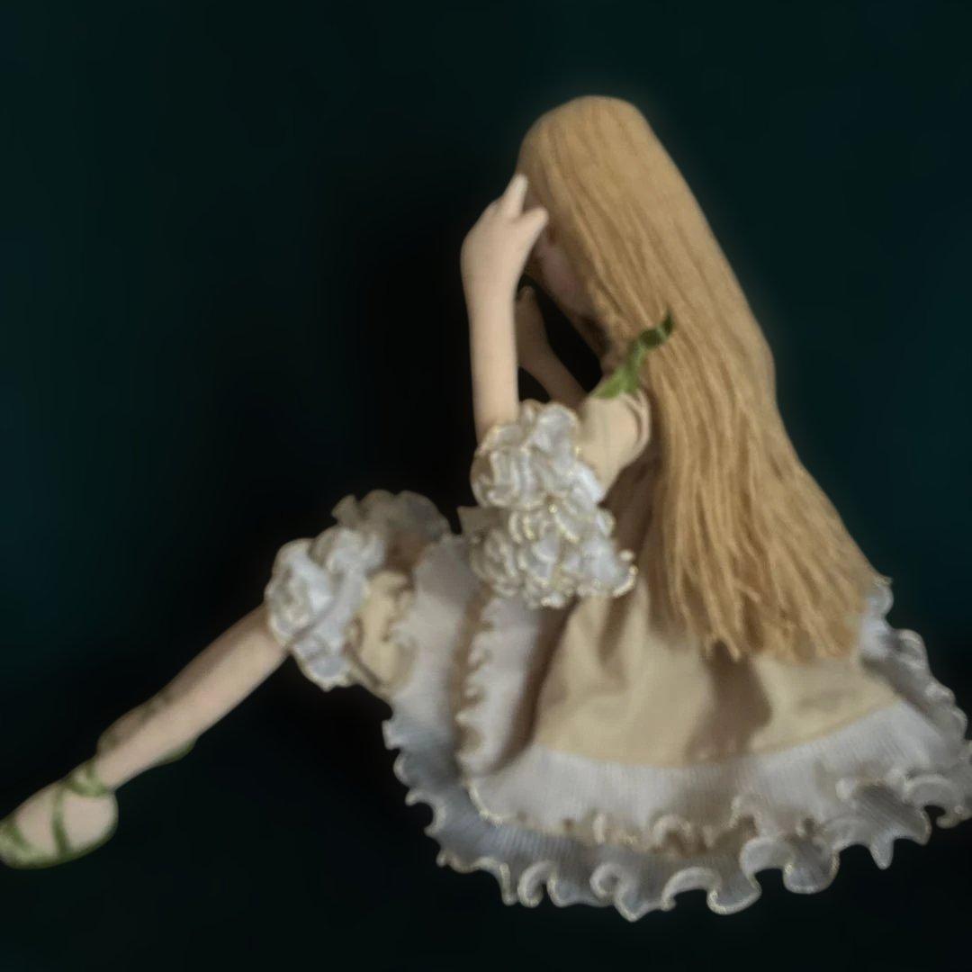 手作り人形　夏のお嬢様