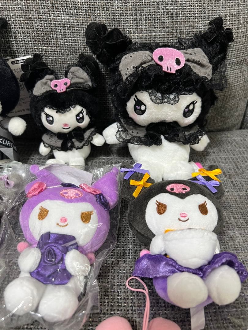 【14点セット】クロミ マスコット＆ぬいぐるみ まとめ売り【サンリオ】