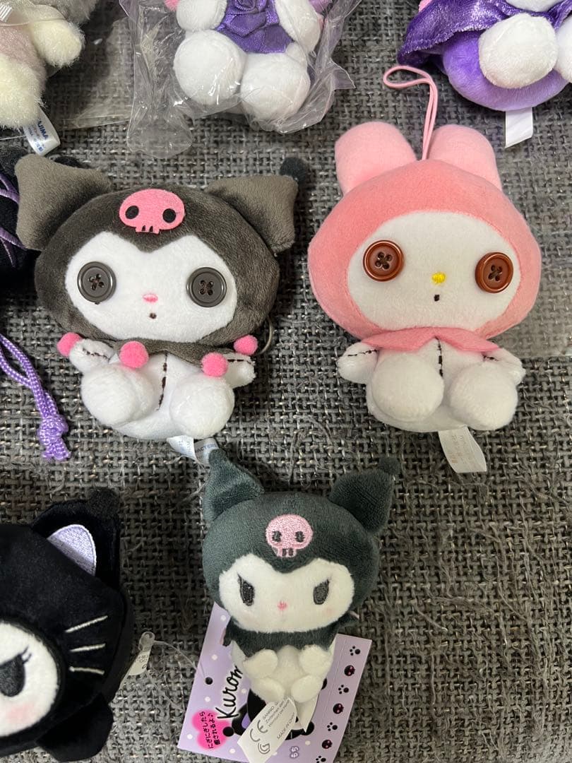 【14点セット】クロミ マスコット＆ぬいぐるみ まとめ売り【サンリオ】