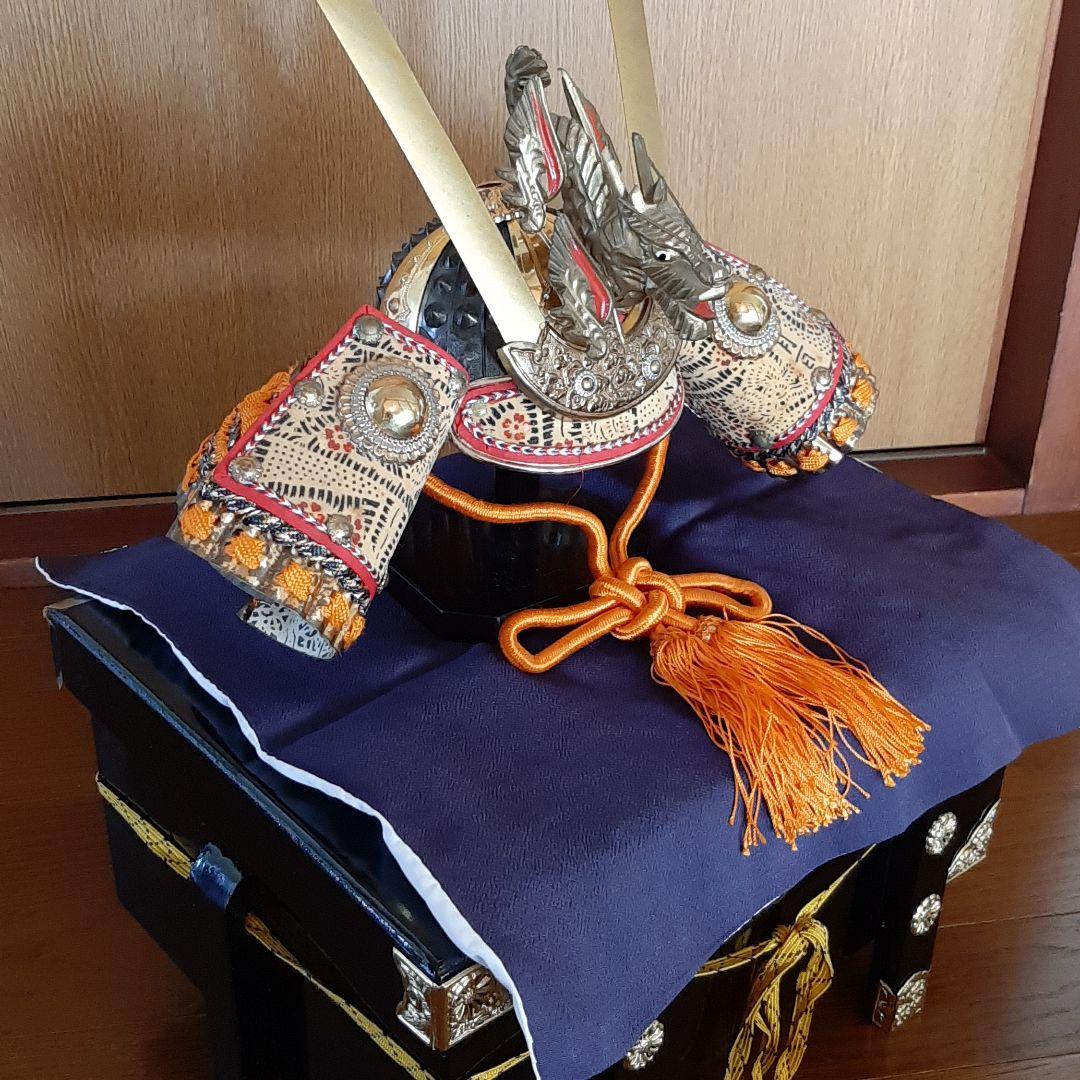 ♡かぶと飾り　アンティーク 兜 5月人形