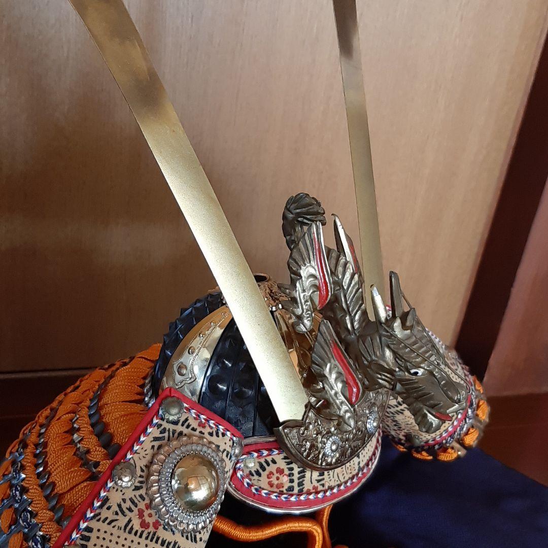 ♡かぶと飾り　アンティーク 兜 5月人形